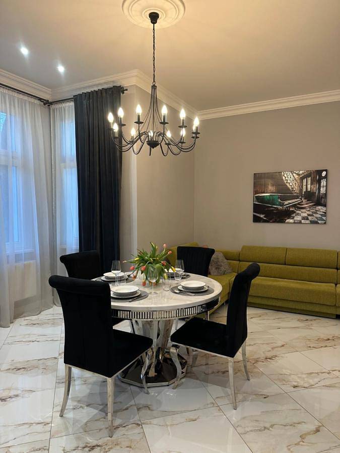 Ferienwohnung für 6 Personen, mit Balkon und Ausblick, mit Haustier in Marienbad