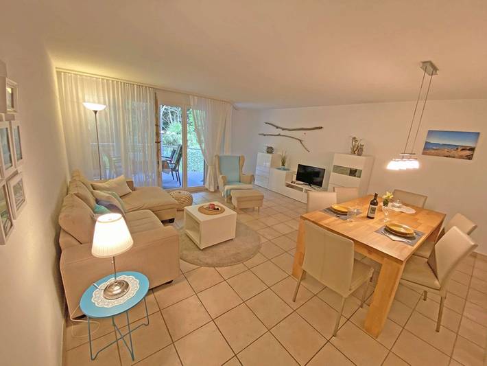 Ferienwohnung für 4 Personen, mit Balkon und Ausblick in Minusio - 3