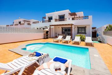 Villa für 6 Personen, mit Terrasse auf Lanzarote