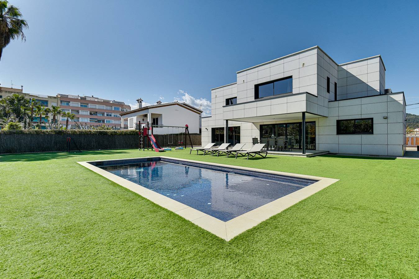 Villa Malibu in Pineda de Mar, Costa del Maresme