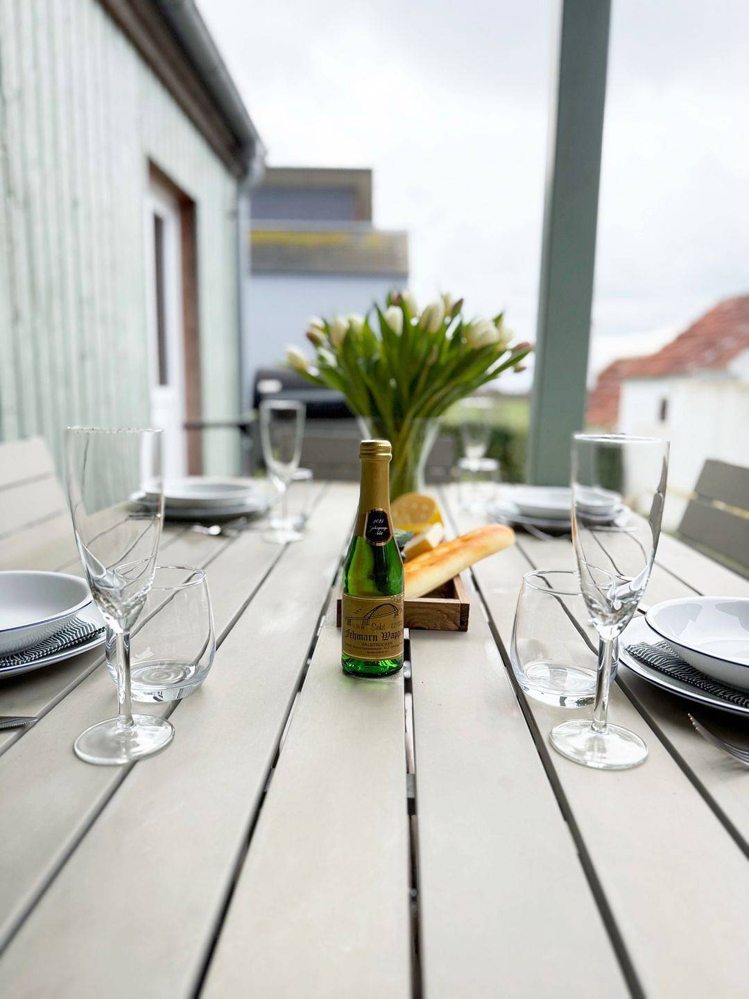 Familienfreundliches Ferienhaus Haus Charlotte mit Meerblick auf Fehmarn in Meeschendorf, Fehmarn