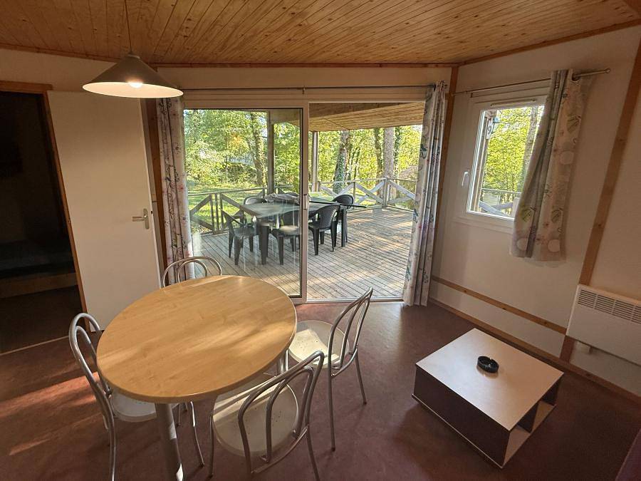 Camping Domaine La Faurie - Chalet 4 personen - Komfort 2 Zimmer in Séniergues, Regionaler Naturpark Causses du Quercy