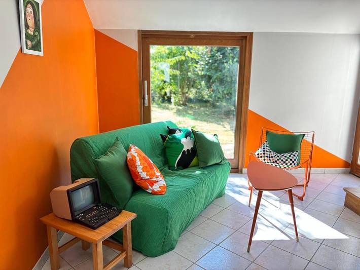 Location de vacances pour 5 personnes, avec terrasse à Villebernier - 3