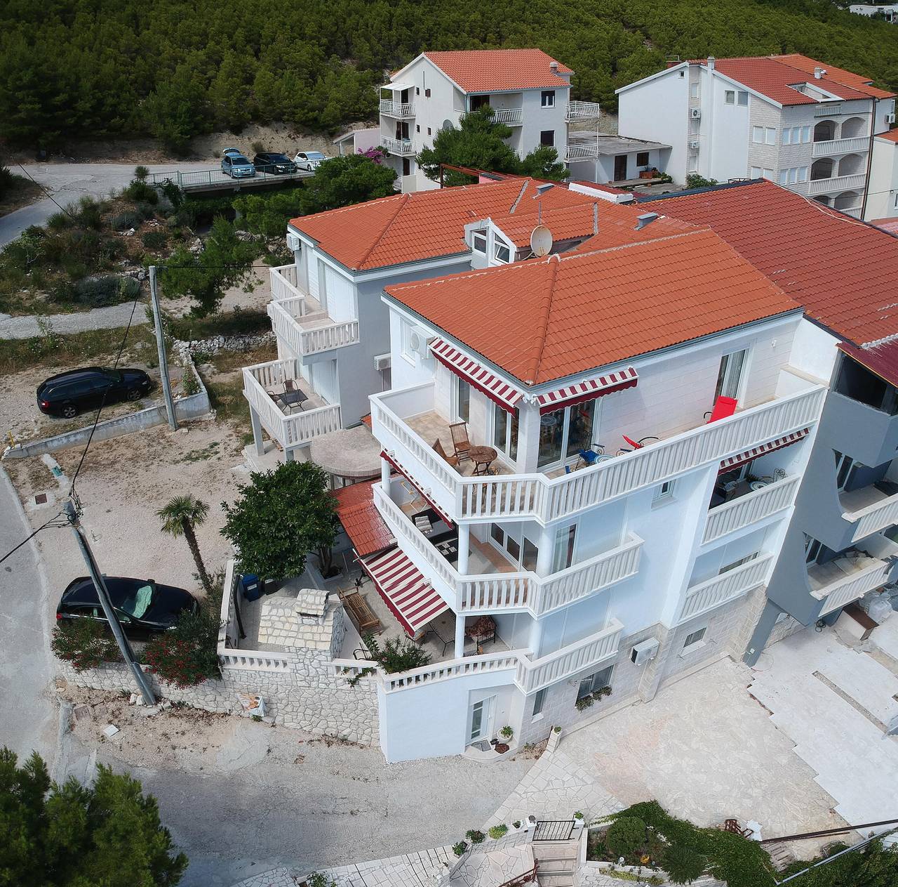 Ganzes Studio, Apartments Gordana in Lokva Rogoznica, Split-Dalmatien