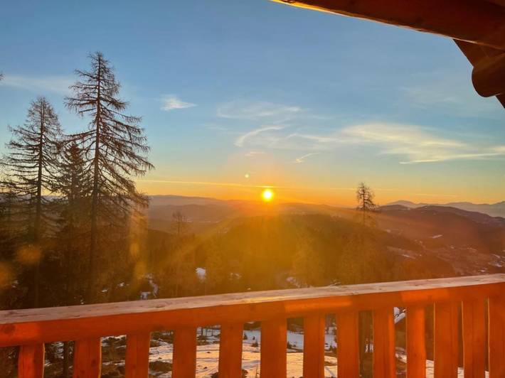 Ferienhaus "Reimers Chalet 2b" mit Fernblick in Albeck, Bezirk Feldkirchen