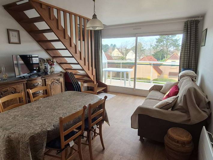 Vakantieappartement voor 4 personen, met terras in Cucq