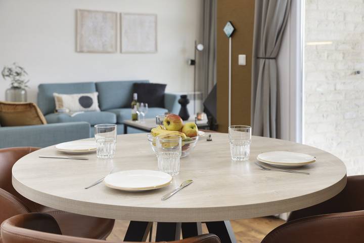Location de vacances pour 6 personnes, avec terrasse ainsi que balcon/terrasse et sauna à Froidchapelle - 4