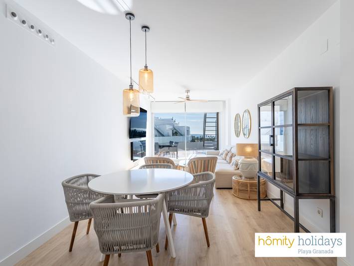 Apartamento entero, Homity Ático + Piscina in Playa Granada, Motril