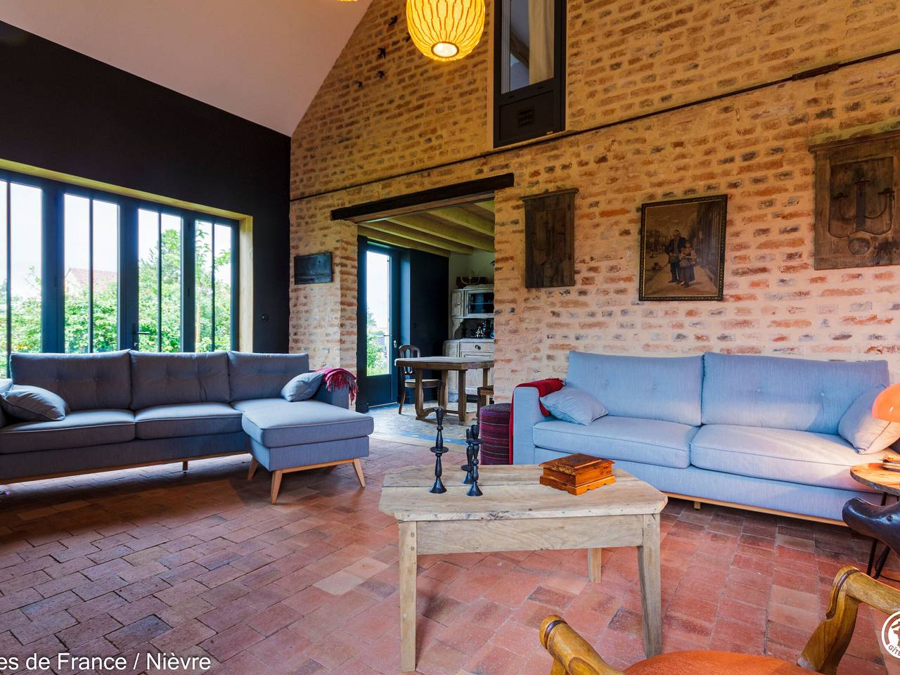 Zen-Haus mit Garten, Haustiere erlaubt, nahe der Loire in Charrin, Nièvre