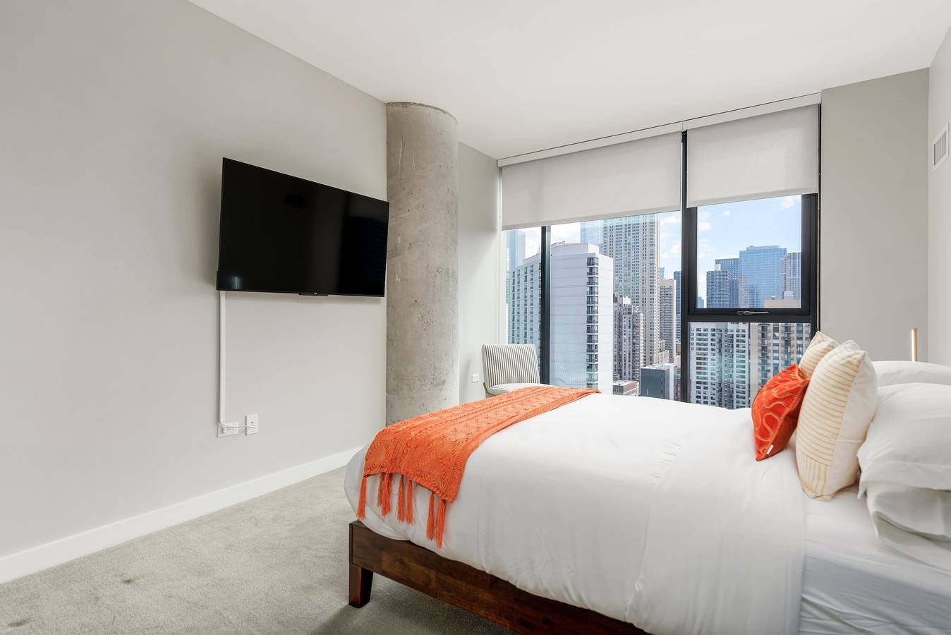 Apartamento entero, River North 2Br Balcony Walk to Mag Mile Pool in Chicago, Condado de Cook