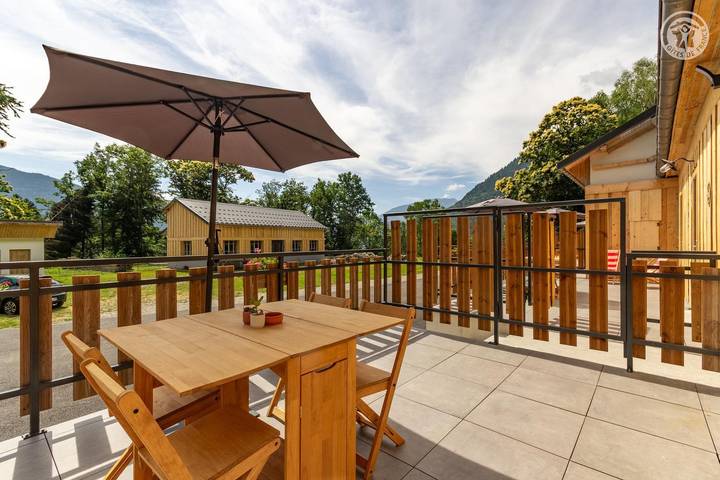 Gîte pour 2 personnes, avec terrasse à La Léchère
