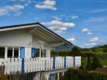 Ferienwohnung für 4 Personen, mit Terrasse und Garten in Ofterschwang