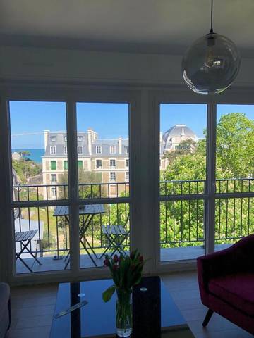 Gîte pour 2 personnes, avec vue et balcon dans Plage de l'Ecluse
