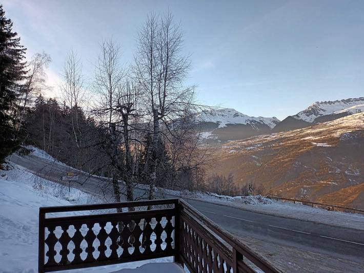 Gehele studio, Comfortable studio near slopes with terrace and ski locker in Bellentre, La Plagne-Tarentaise