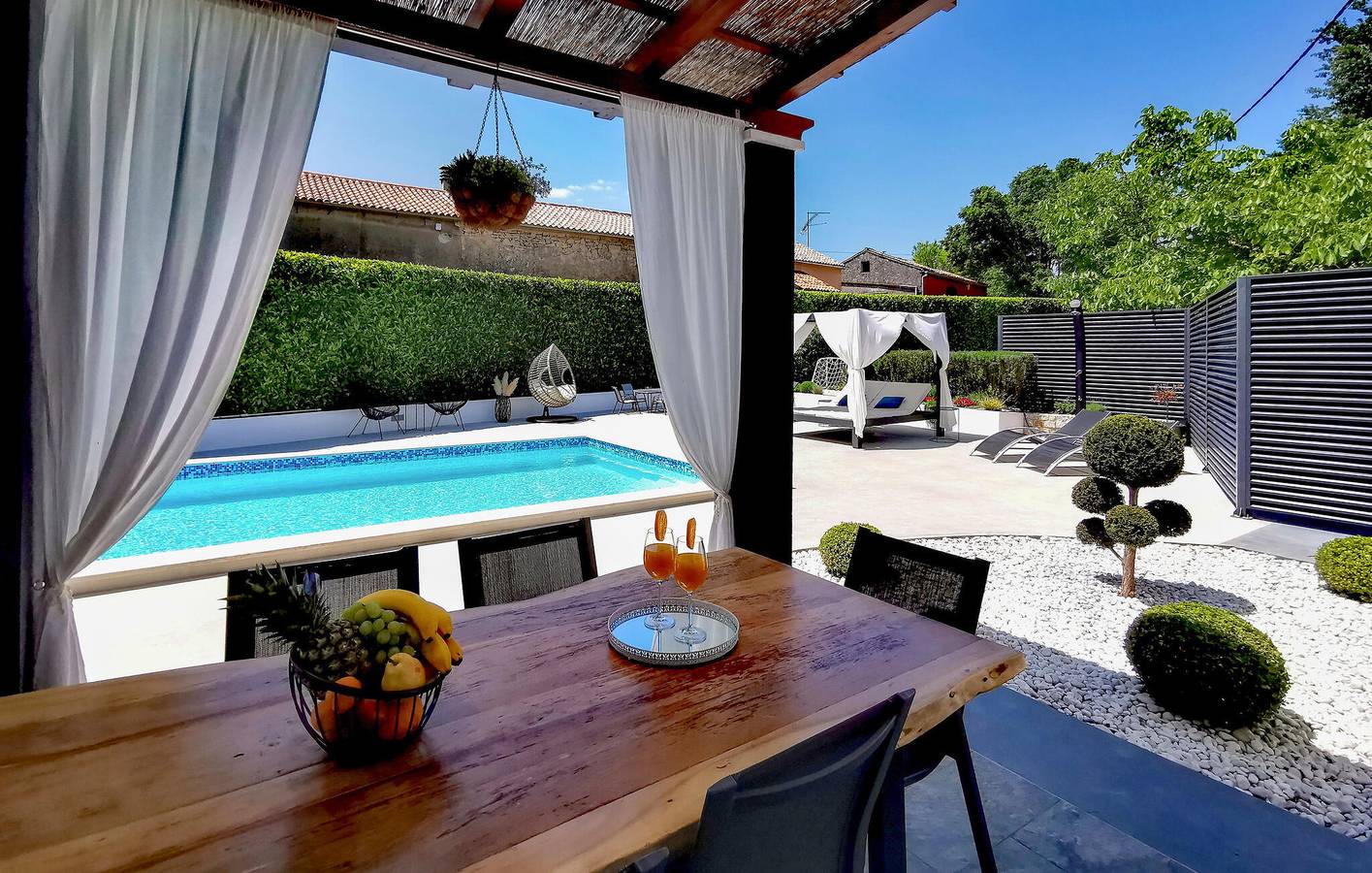 Ganze Ferienwohnung, Ferienwohnung für 6 Personen mit Terrasse in Režanci, Svetvinčenat
