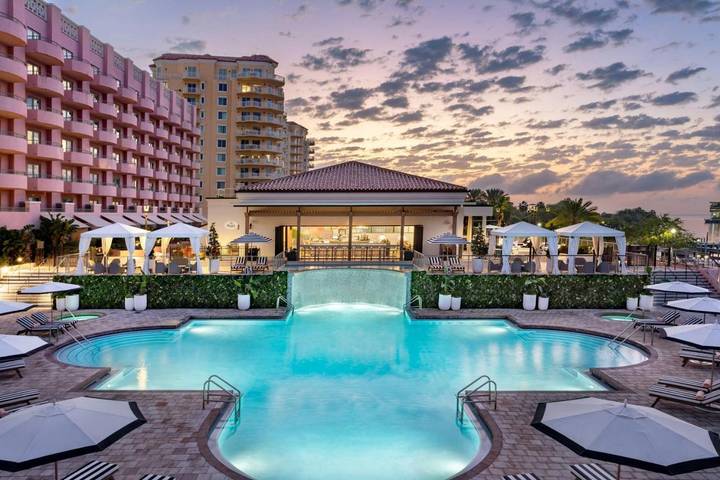 Ferienhaus für 2 Personen, mit Pool und Garten sowie Whirlpool, mit Haustier in St. Petersburg (Florida)