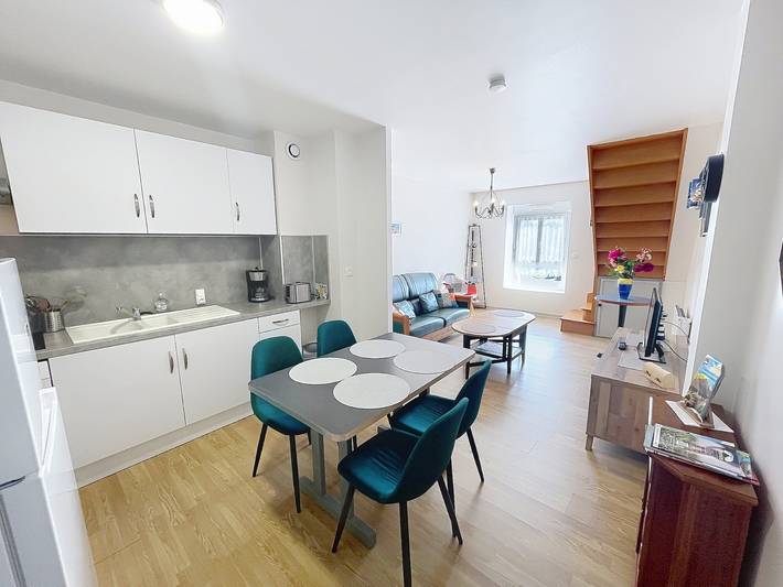 Ganze Wohnung, Duplex-Wohnung nahe Bahnhof - 4 Pers. in Granville, Côte de la Déroute