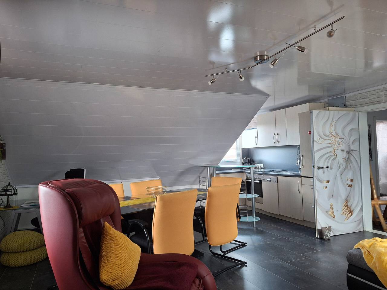 Apartamento entero, Apartamento vacacional 'Anke Günther' con jardín privado y wifi in Bad Kissingen, Rhön-Bayern