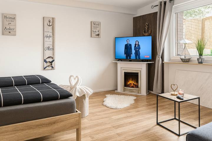 Ferienwohnung für 4 Personen, mit Garten und Ausblick, mit Haustier in Muhr am See