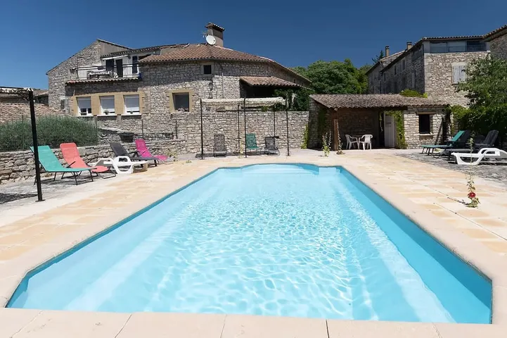 Gîte piscine** Chez Mémé de la Maréchale in Orgnac-l'Aven, Ardèche