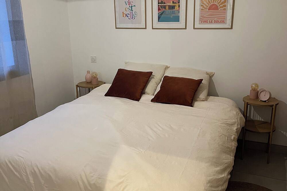 Entire apartment, Apartment T2 Garden and parking and 30 minutes from the coast landaise quiet in Tercis-les-Bains, Dax region