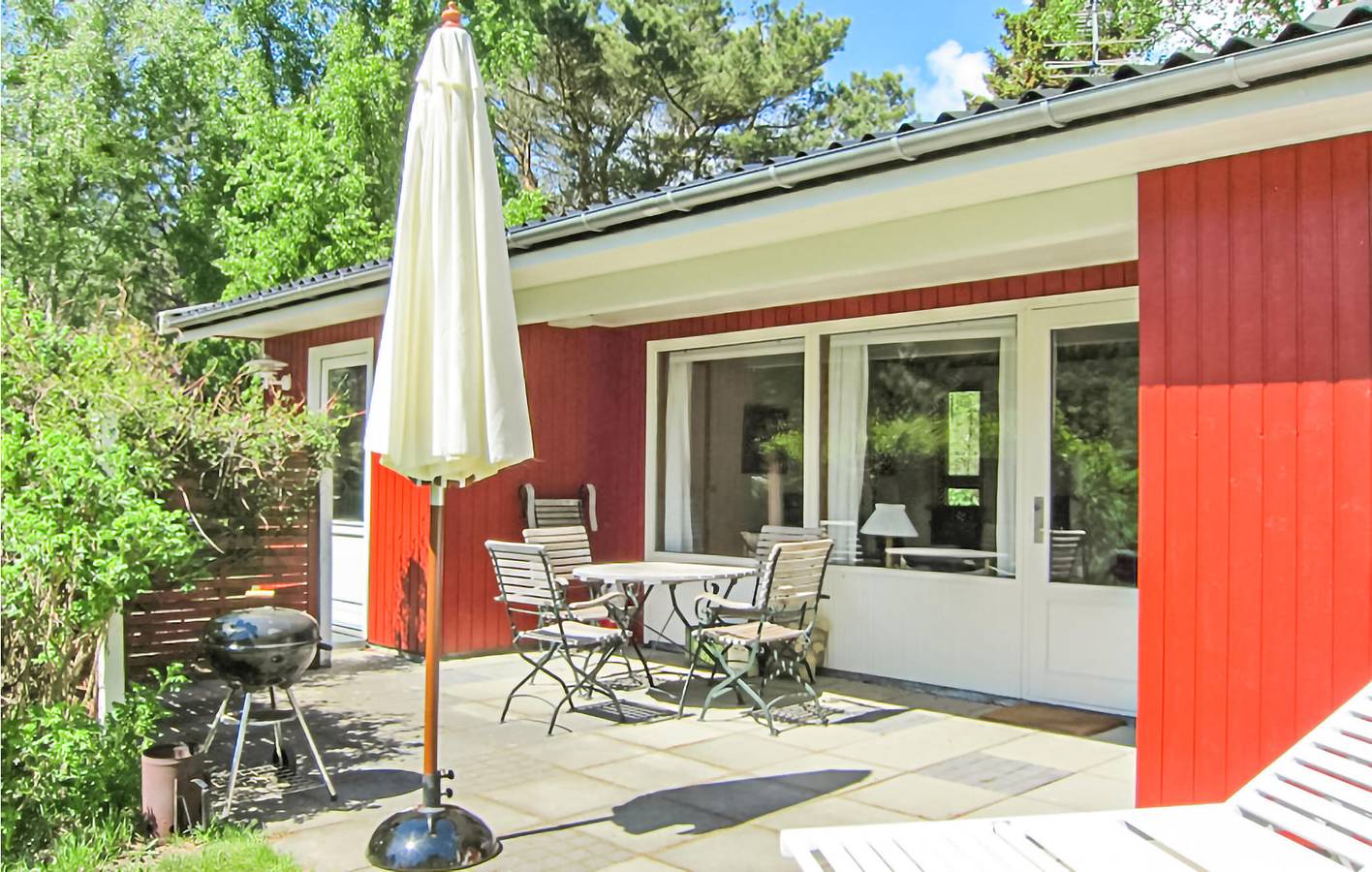 Ferienhaus für 6 Personen mit Terrasse in Østre Sømarken, Pedersker