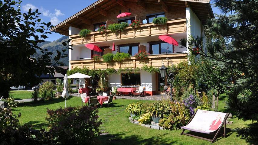 Ferienwohnung für 4 Personen, mit Garten in Kössen