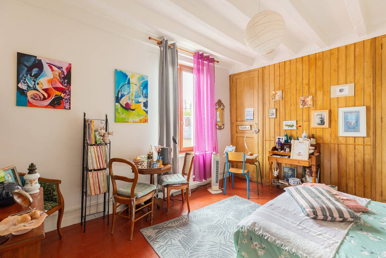 Chambre d’hôtes 'Le Jardin Pictural De Garance' avec jardin partagé et Wi-Fi in Chédigny, Région de Loches