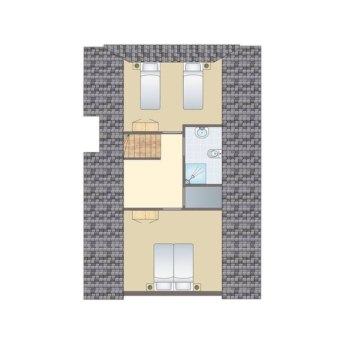 Bungalow für 8 Personen, mit Terrasse und Balkon/Terrasse in Drenthe - 2