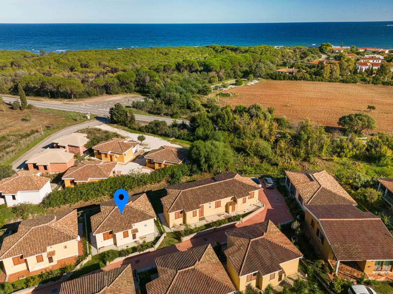 Charmante freistehende Villa in Capo Comino in S'ena E Sa Chitta, Nuoro Provinz