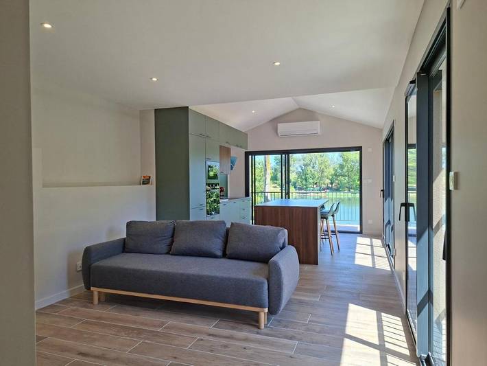 Maison de vacances pour 6 personnes, avec Balcon ainsi que Terrasse et Vue