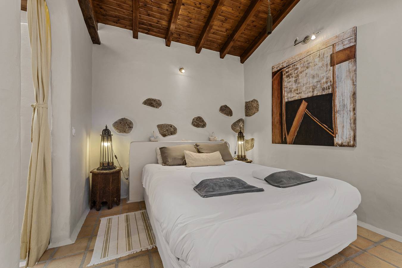 Geheel appartement, Vakantieappartement voor 2 personen met zwembad in Las Breñas, Yaiza