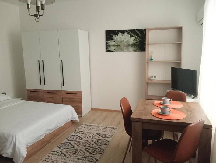 Appartement de vacances pour 2 personnes, avec Terrasse et Jardin