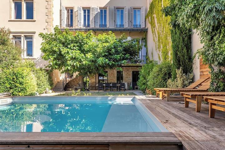 Maison de vacances pour 10 personnes, avec Jardin
