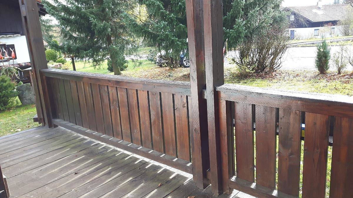 Ganze Wohnung, Ferienhaus Virzi - Waldferiendorf Regen - Haus Virzì für 2 Personen mit Terrasse, Garten und Balkon in ruhiger Lage in Regen (Ostbayern), Ostbayern