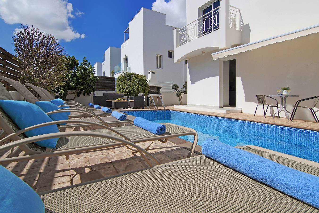 Villa für 7 Personen mit Pool in Ayia Napa, Südzypern