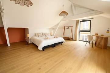 Gîte pour 3 personnes, avec jardin à Le Loroux-Bottereau