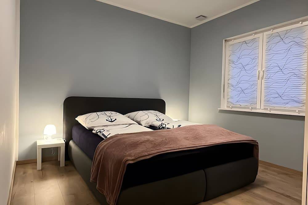 Ganze Wohnung, Apartment „Für 4 Personen, 55 m²“ mit gemeinsamer Terrasse, Garten und Wlan in Groß Polzin, Vorpommern Greifswald