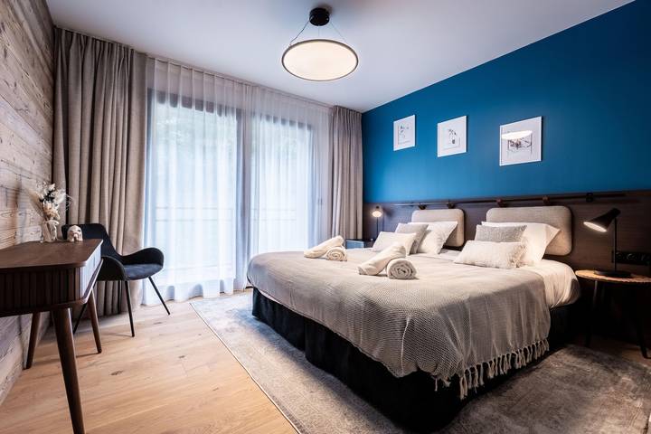 Chalet pour 12 personnes, avec vue ainsi que sauna et terrasse