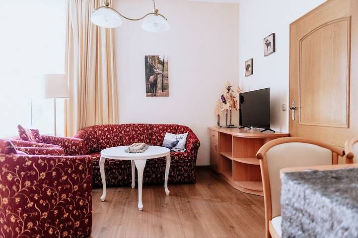 Ferienhaus für 3 Personen, mit Balkon und Sauna sowie Garten in Bad Lauterberg