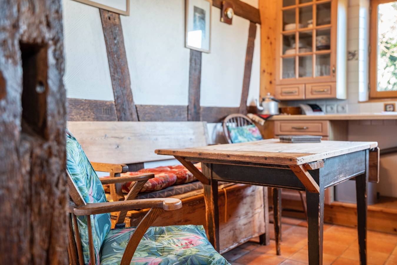 Ganze Wohnung, Ferienwohnung 'Fleurie' mit Gemeinschaftsterrasse, Gemeinschaftsgarten und Wi-Fi in Schwabwiller, Betschdorf