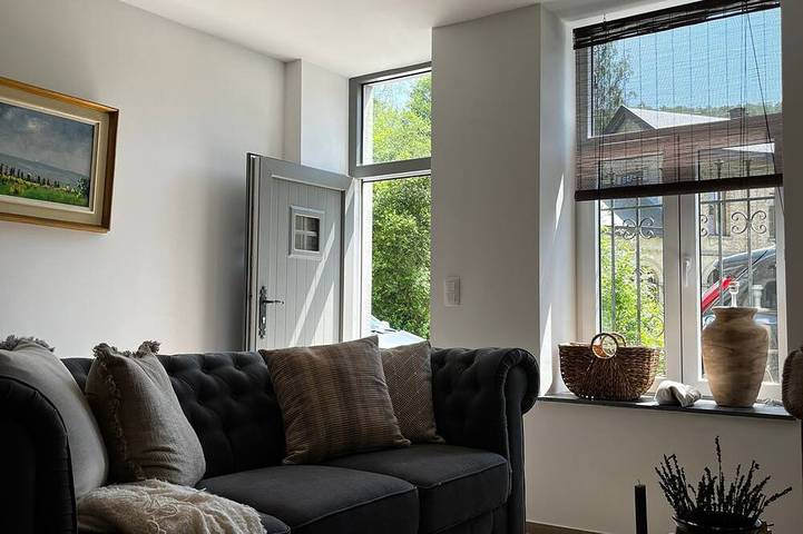 Location de vacances pour 4 personnes, avec terrasse à Marchin