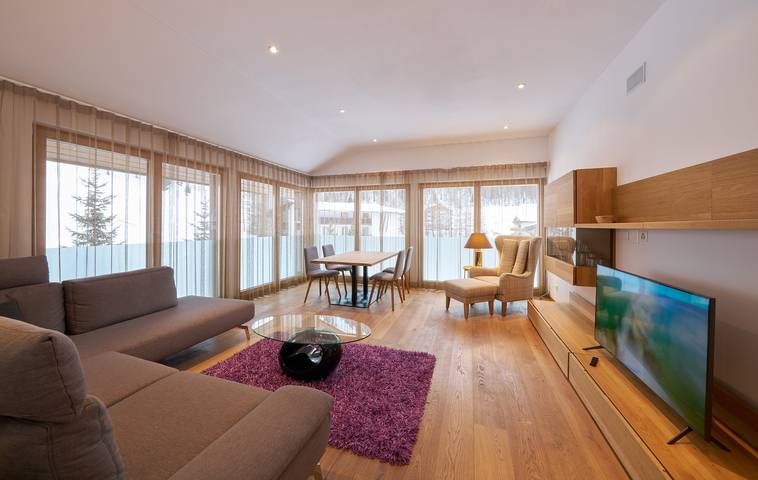 Ganze Ferienwohnung, Apartments Grischuna Mountain Lodge - Mountain Apartment in Samnaun-Dorf, Samnaun