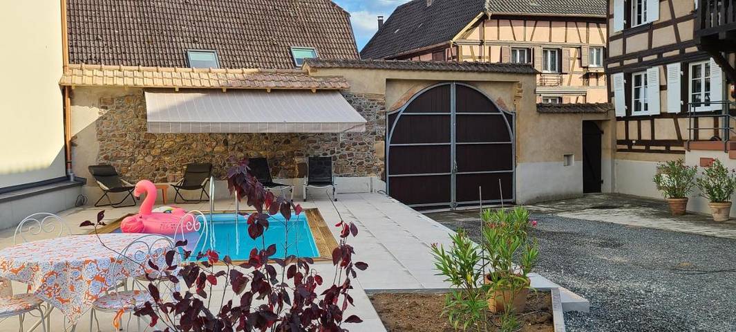 Chambre d’hôte pour 5 personnes, avec jardin et piscine en Alsace - 2