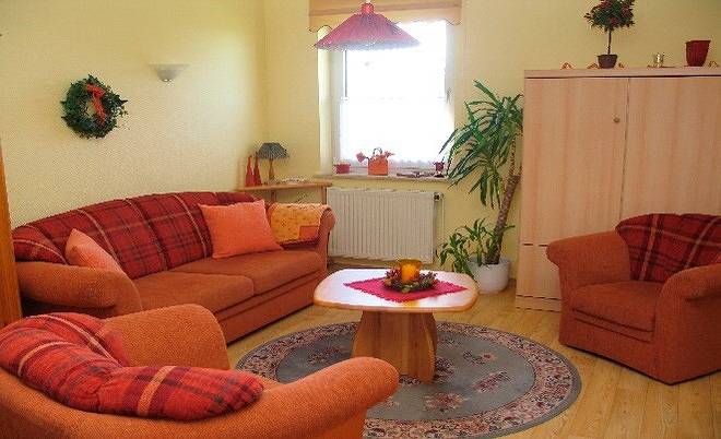 Ferienwohnung für 4 Personen, mit Balkon und Garten in Riepsdorf - 2