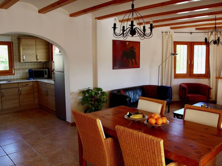 Chalet para 6 personas con jardín in Adsubia, Provincia de Alicante