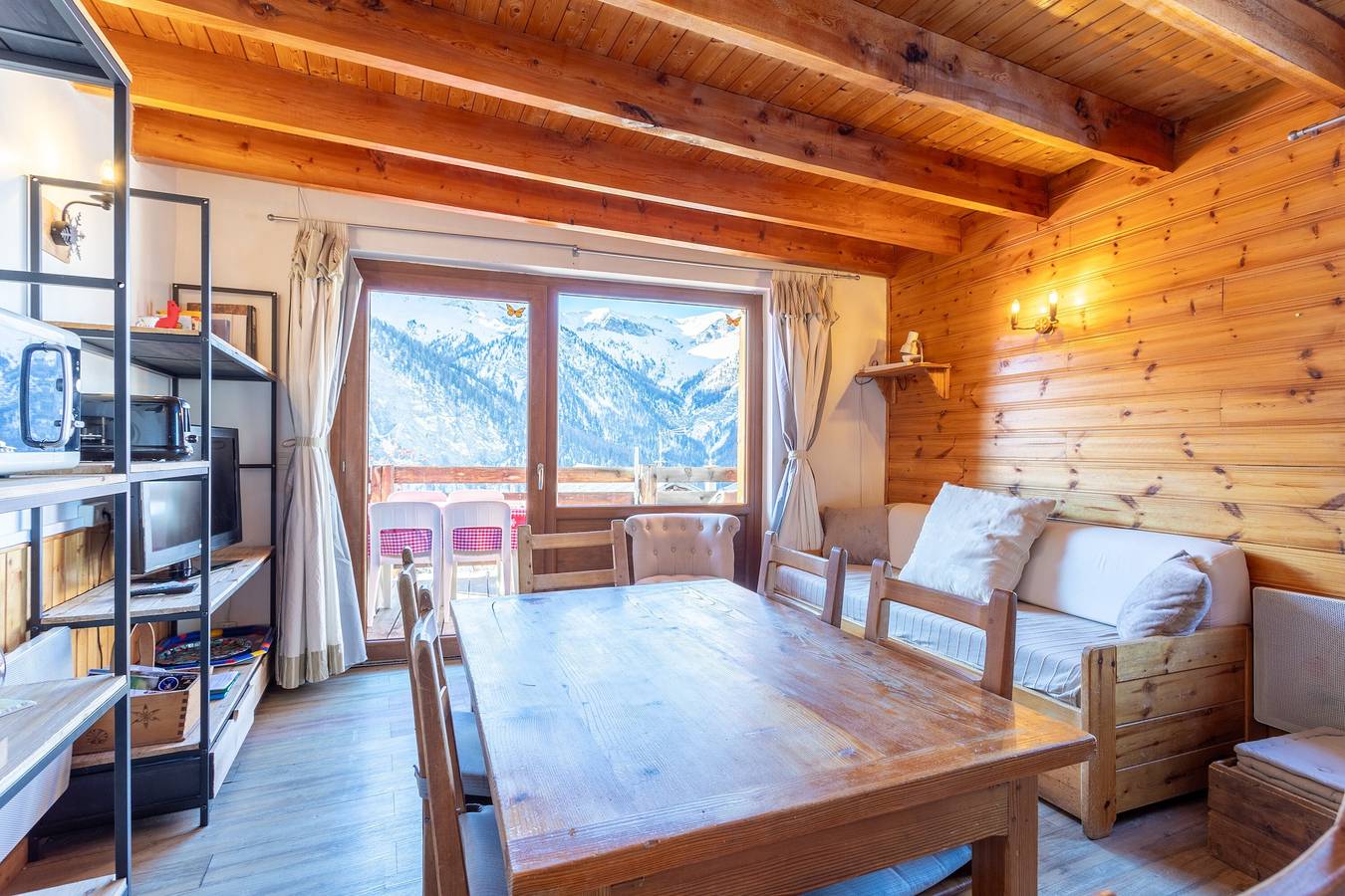 Ganze Wohnung, Duplex Jouve mit außergewöhnlicher Aussicht in Saint-Véran, Queyras