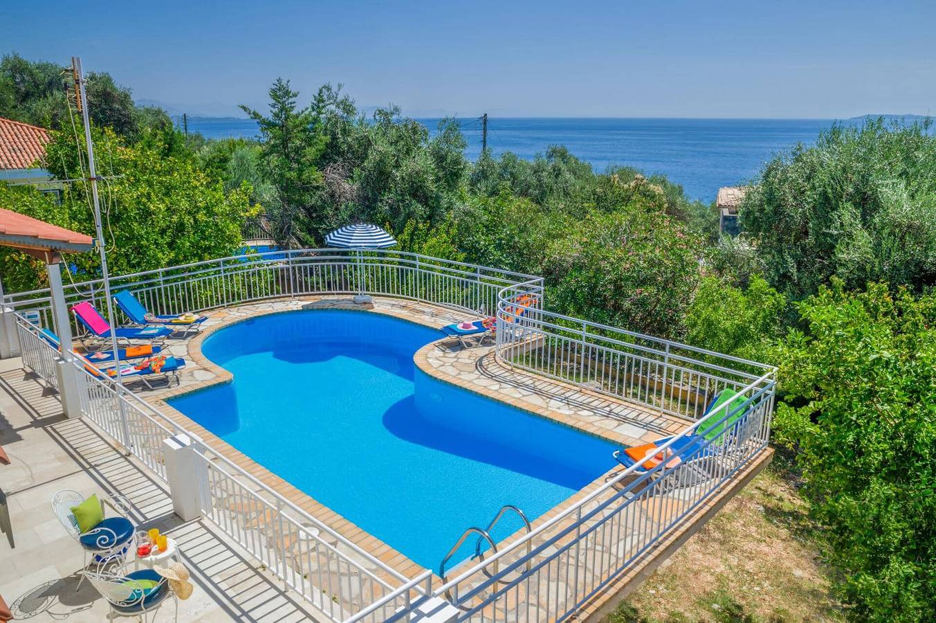Villa for 6 People in Nissaki, Corfu