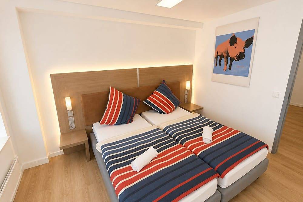 Ganze Wohnung, Nice Flats Premium 4 Zimmer 6 Bett Apartment, 3 Schlafzimmer, Smarttv, Küche in Hamm, Ruhrgebiet