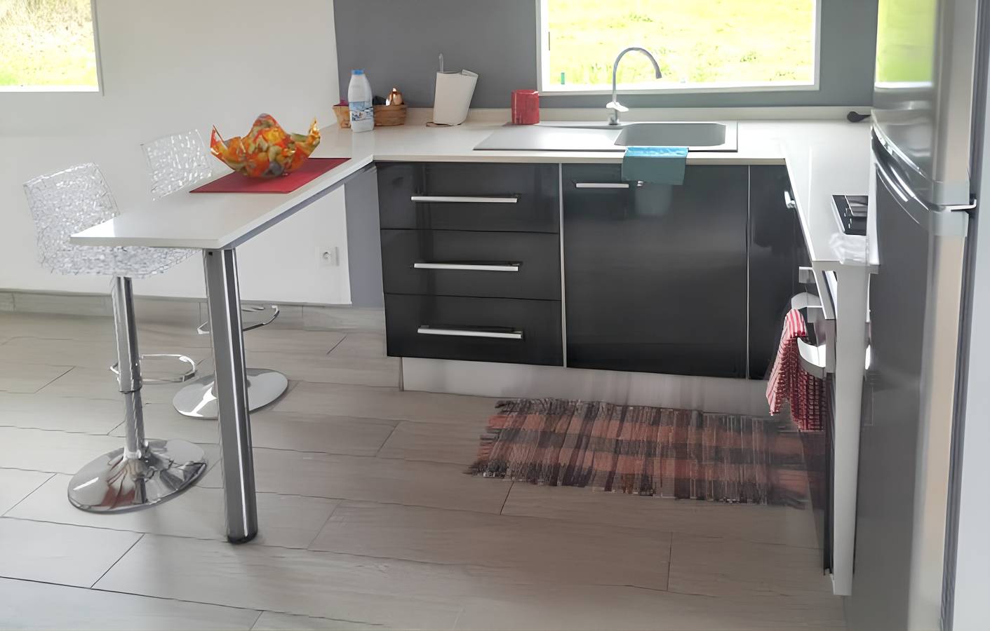 Charmantes Bungalow Le Moule + Garten in Le Moule, Guadeloupe